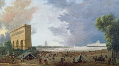 Fête de la Fédération sur le Champ de Mars, 14 juillet 1790